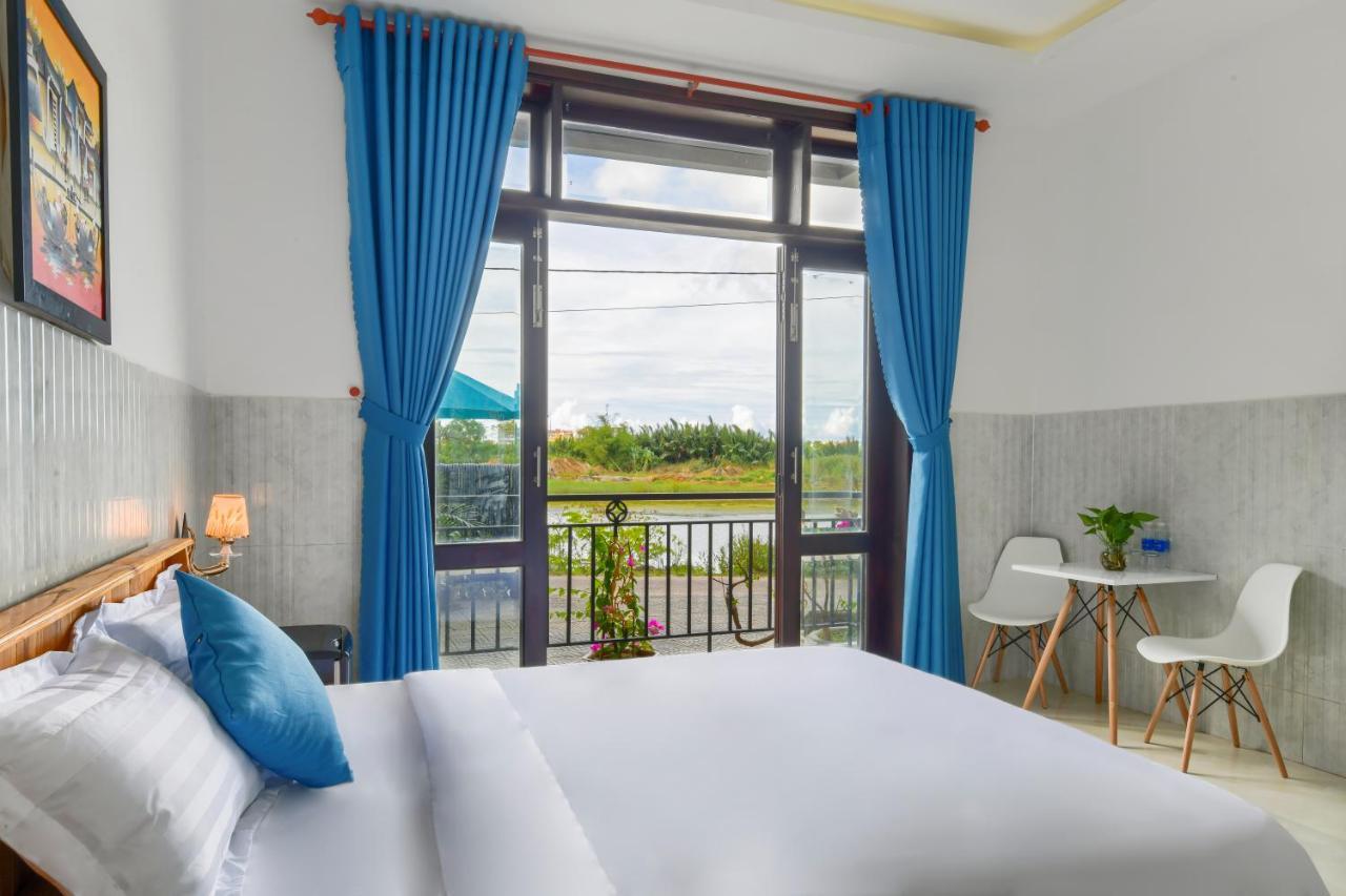 Gió Chiều Homestay - Thôn quê 2 mặt sông có bể bơi Hoi An Exterior foto